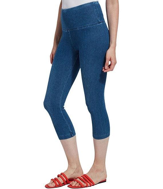 Lysse Perfect Denim Capri Leggings Product Image