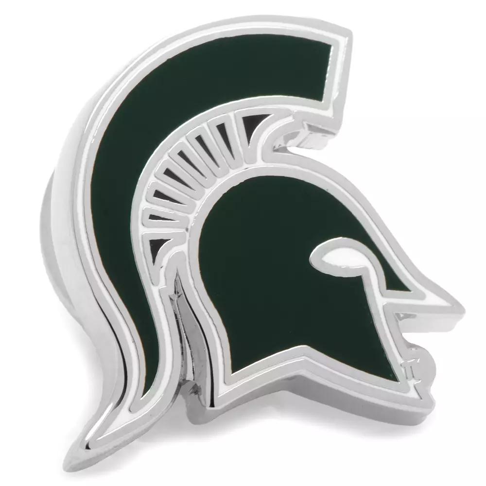 Men's Cuff Links, Inc. Michigan State Spartans Lapel Pin, Green Product Image