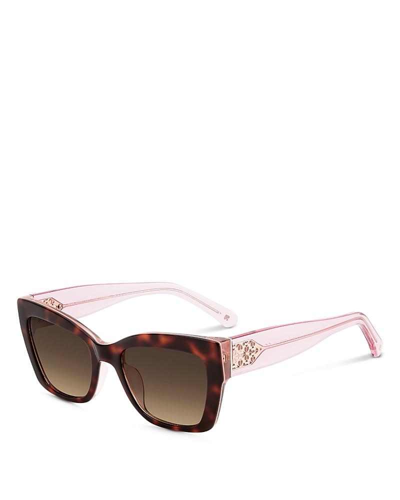 Womens Lettering 57MM Square Sunglasses Product Image
