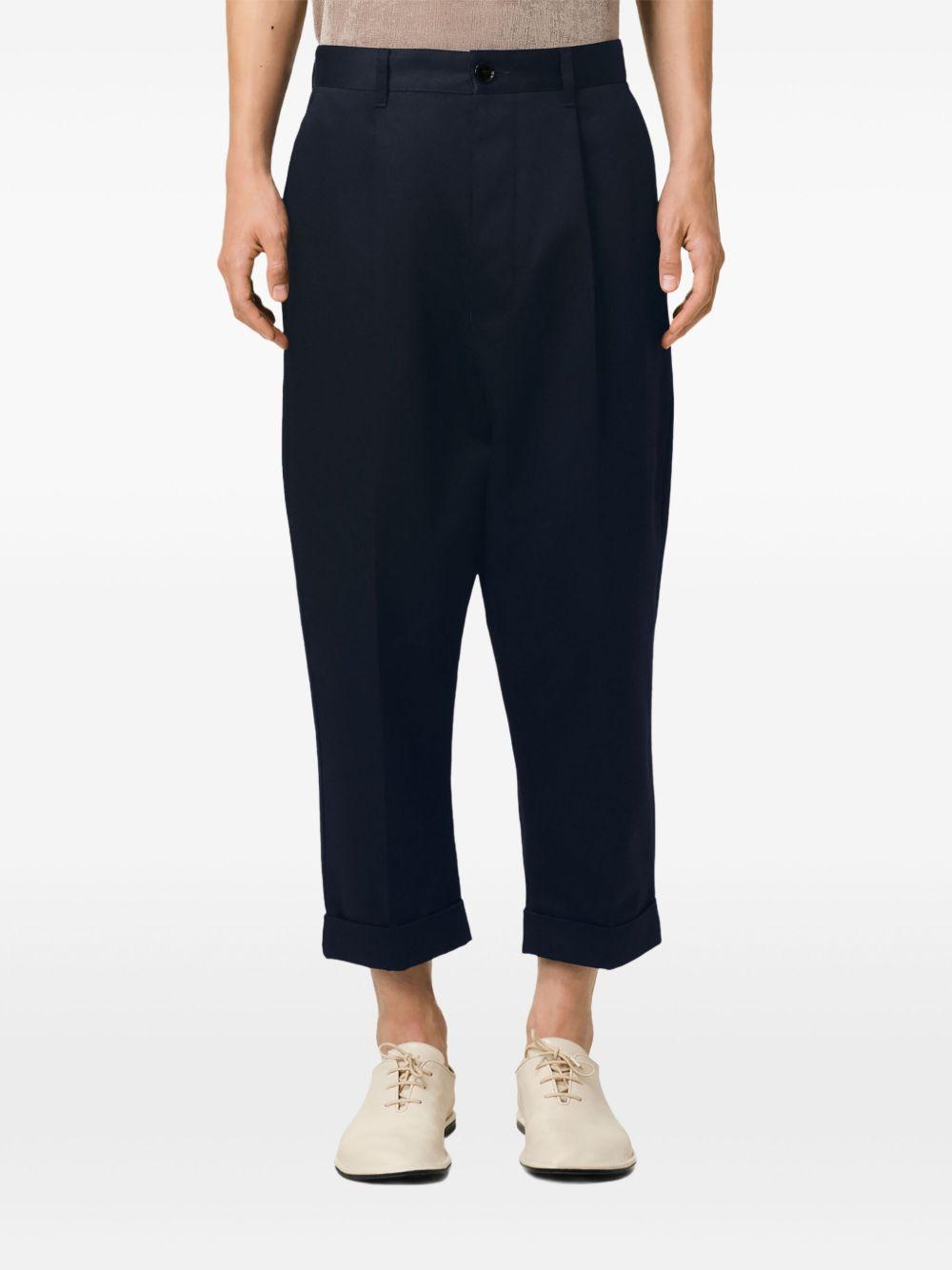 oversized carrot-cut trousers Product Image