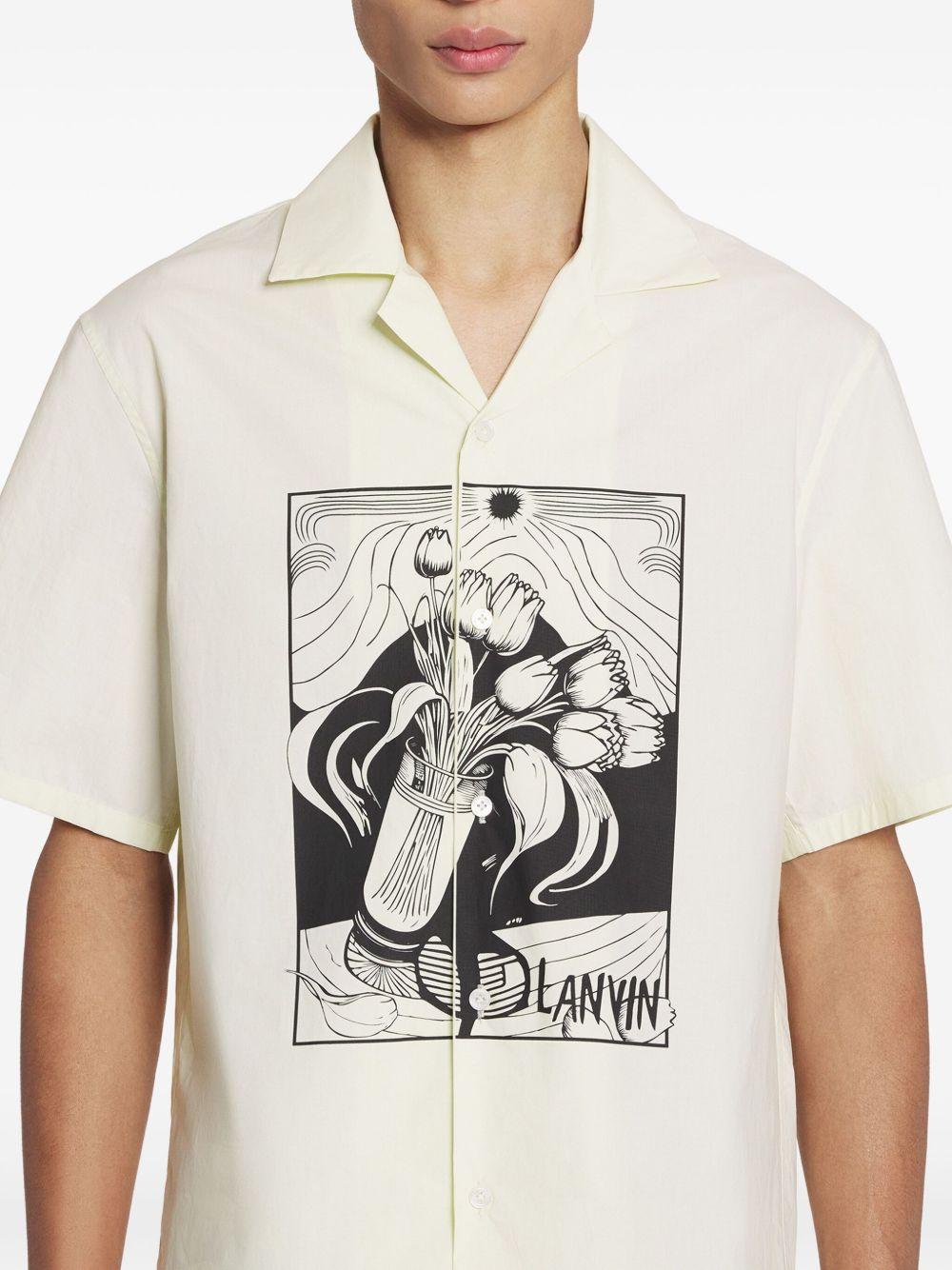 graphic-print shirt Product Image