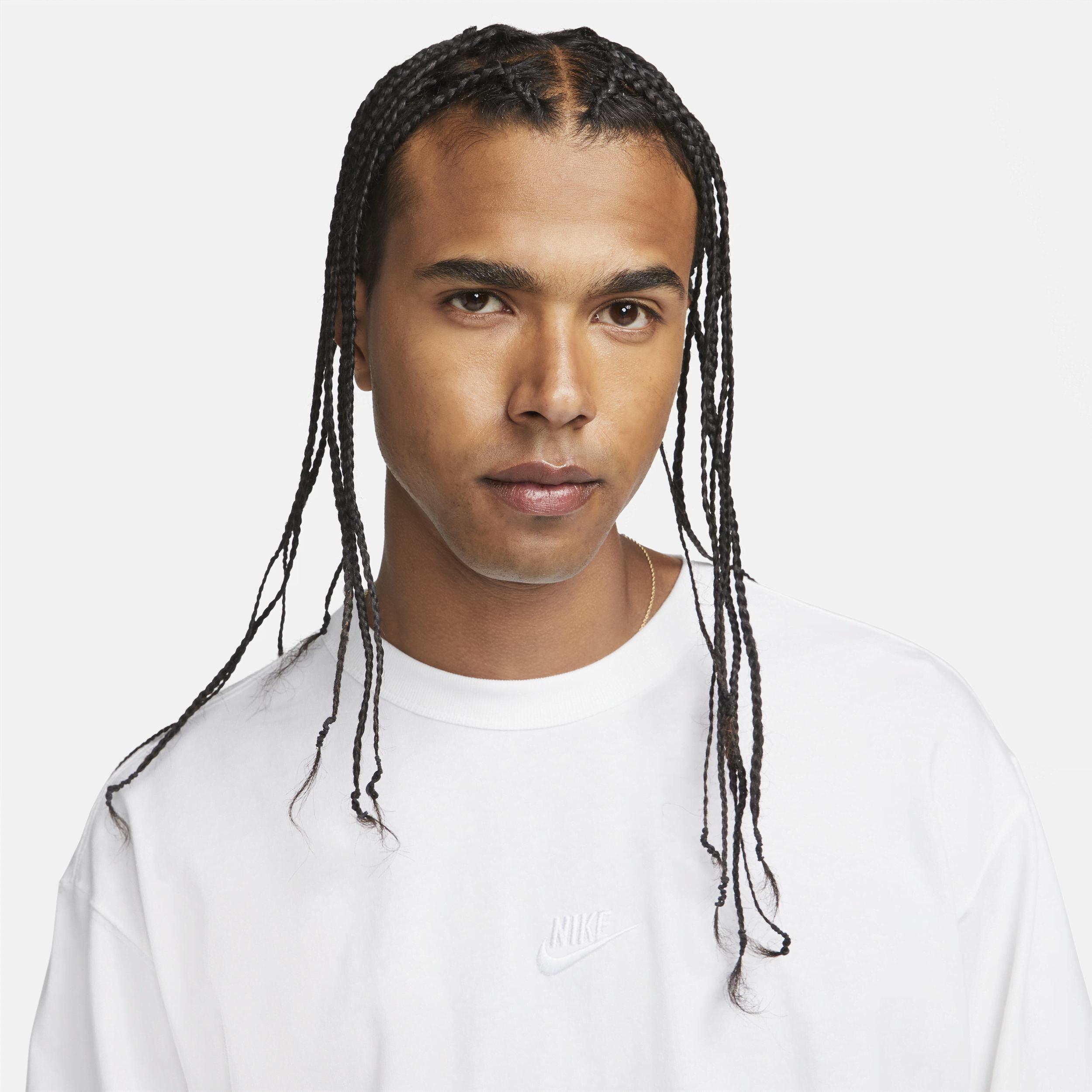 Mens Nike Sportswear Premium Essentials Long-Sleeve T-Shirt | DO7390-100 Product Image