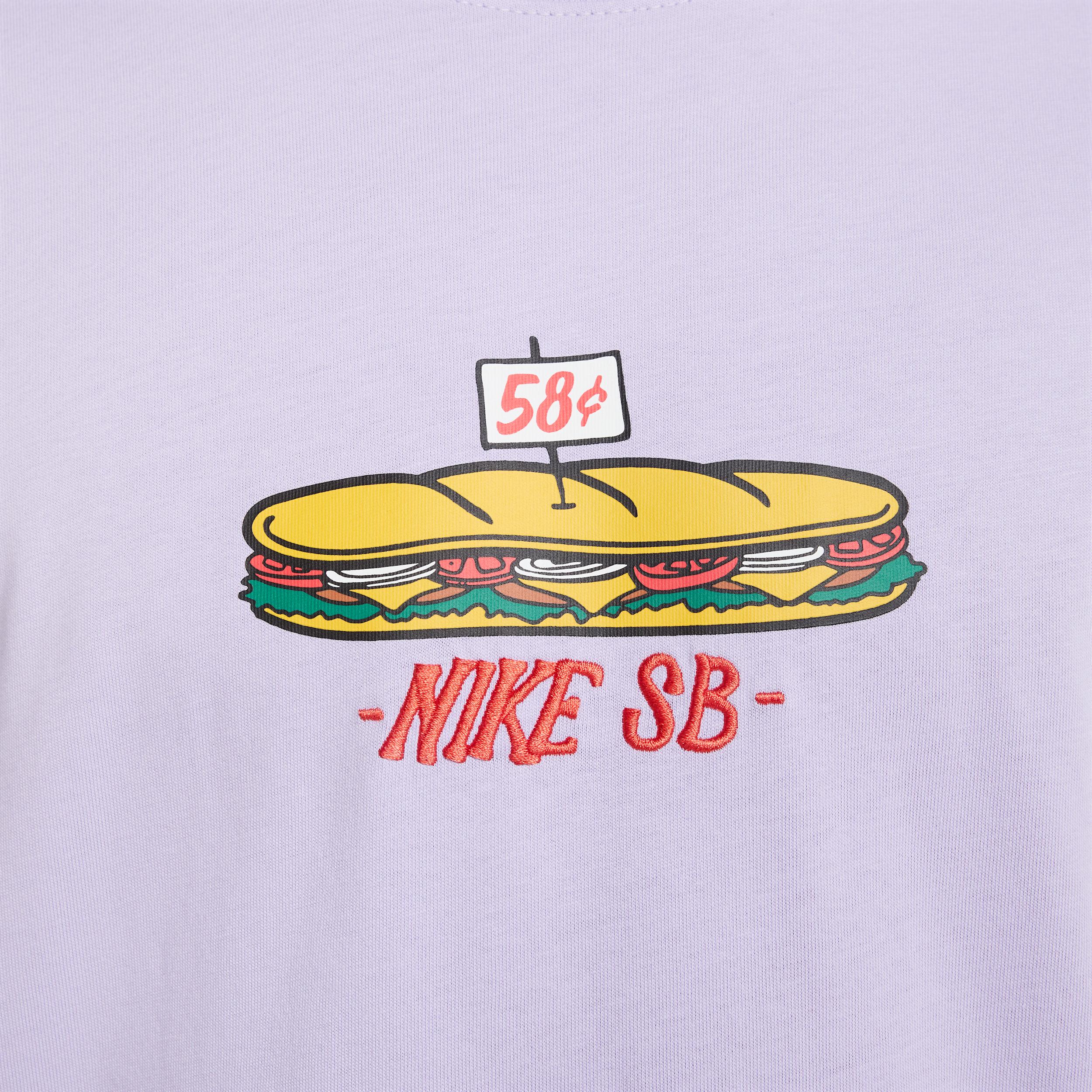 Mens Nike SB Long-Sleeved Max90 Skate T-Shirt | HJ0806-515 Product Image