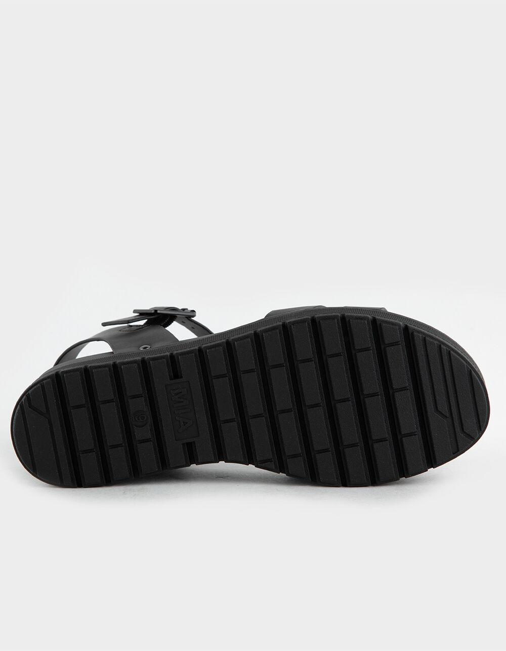 MIA Maya Womens Platform Sandals - BLACK Product Image
