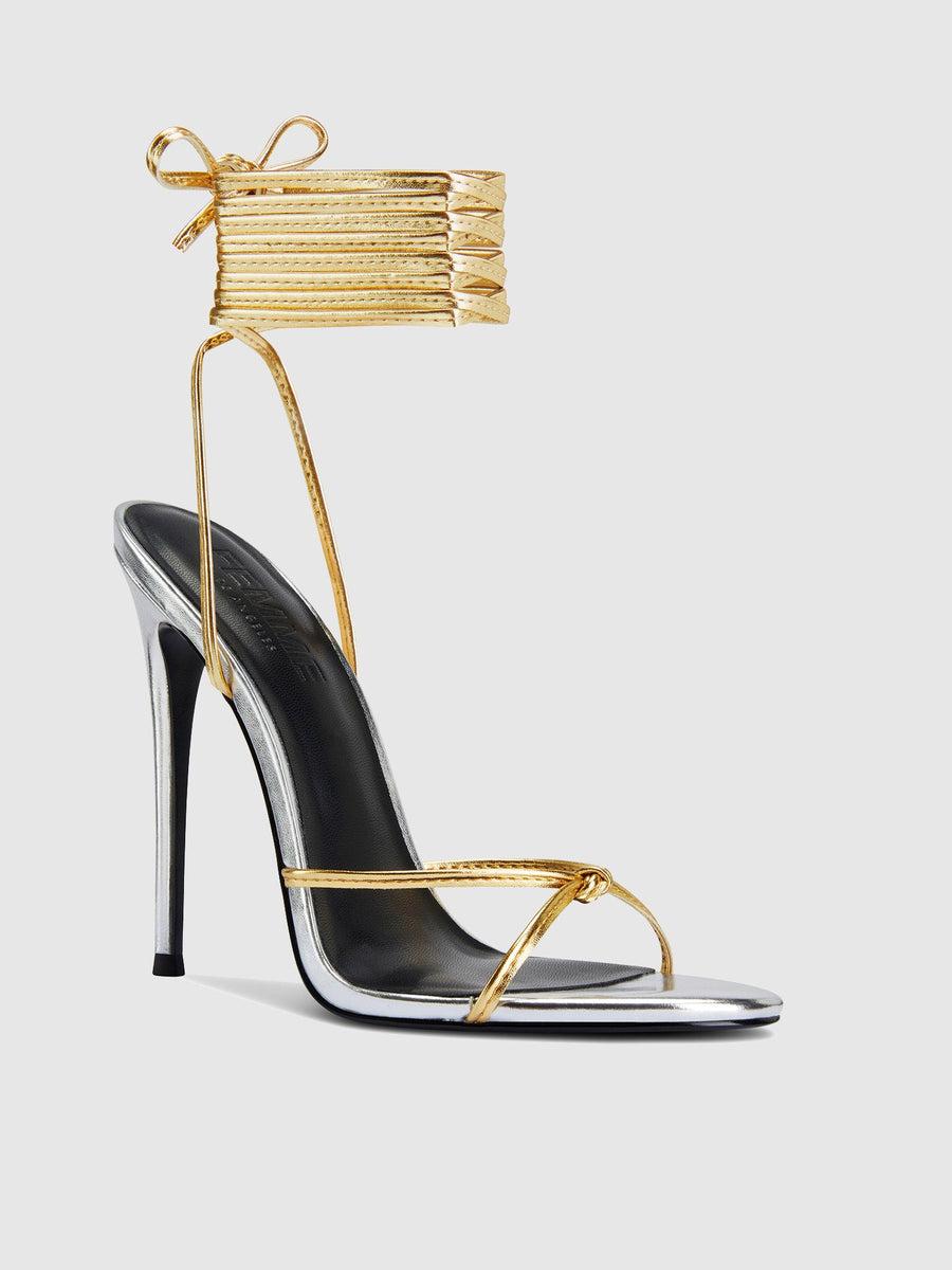 Athens Lace Up - Gold/Silver Product Image