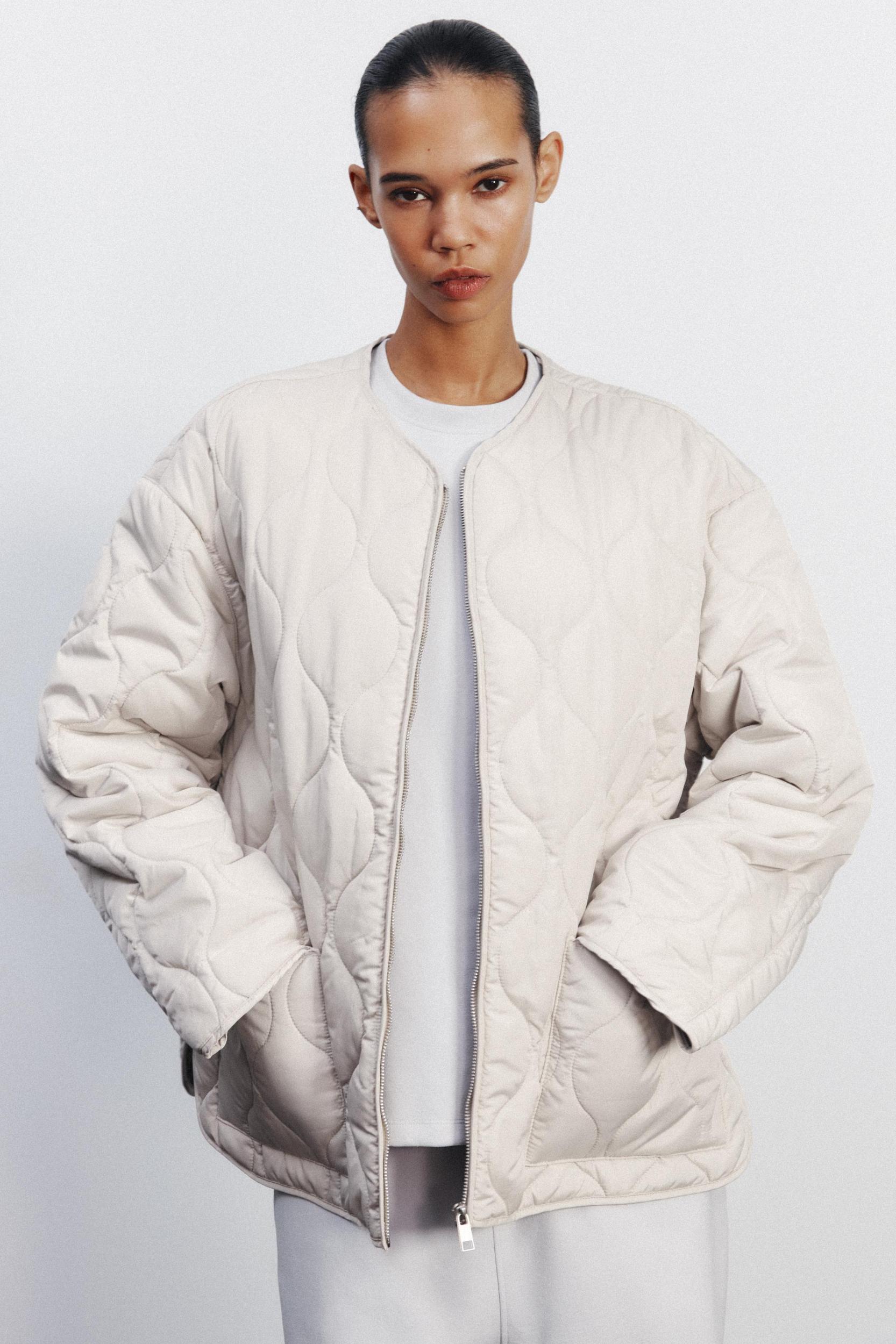 WATER REPELLENT QUILTED JACKET Product Image