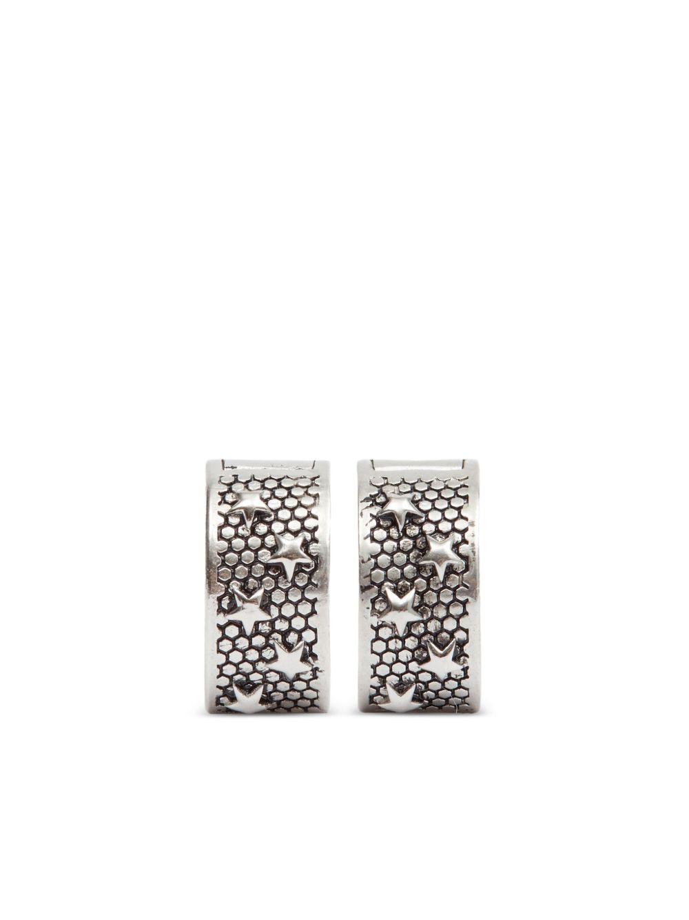 Star hoop earrings Product Image