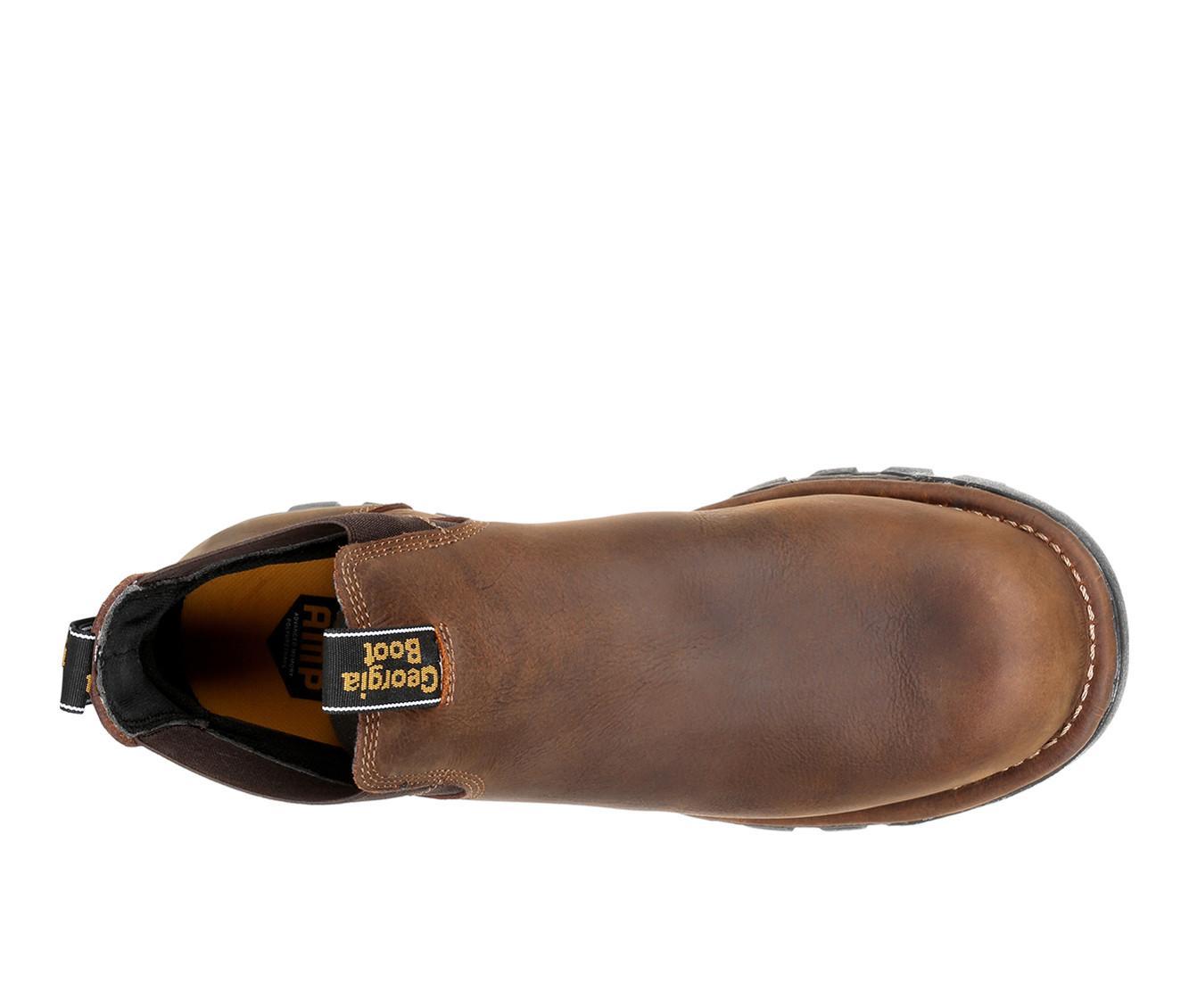 Men's Georgia Boot Eagle One Waterproof Chelsea Work Boots Product Image