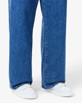 Women's Court Cage Leather Sneakers Product Image