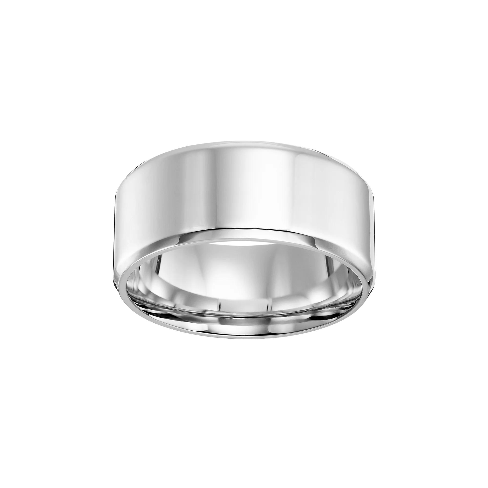 AXL Stainless Steel Men's Wedding Band, Size: 4.50, Silver Product Image