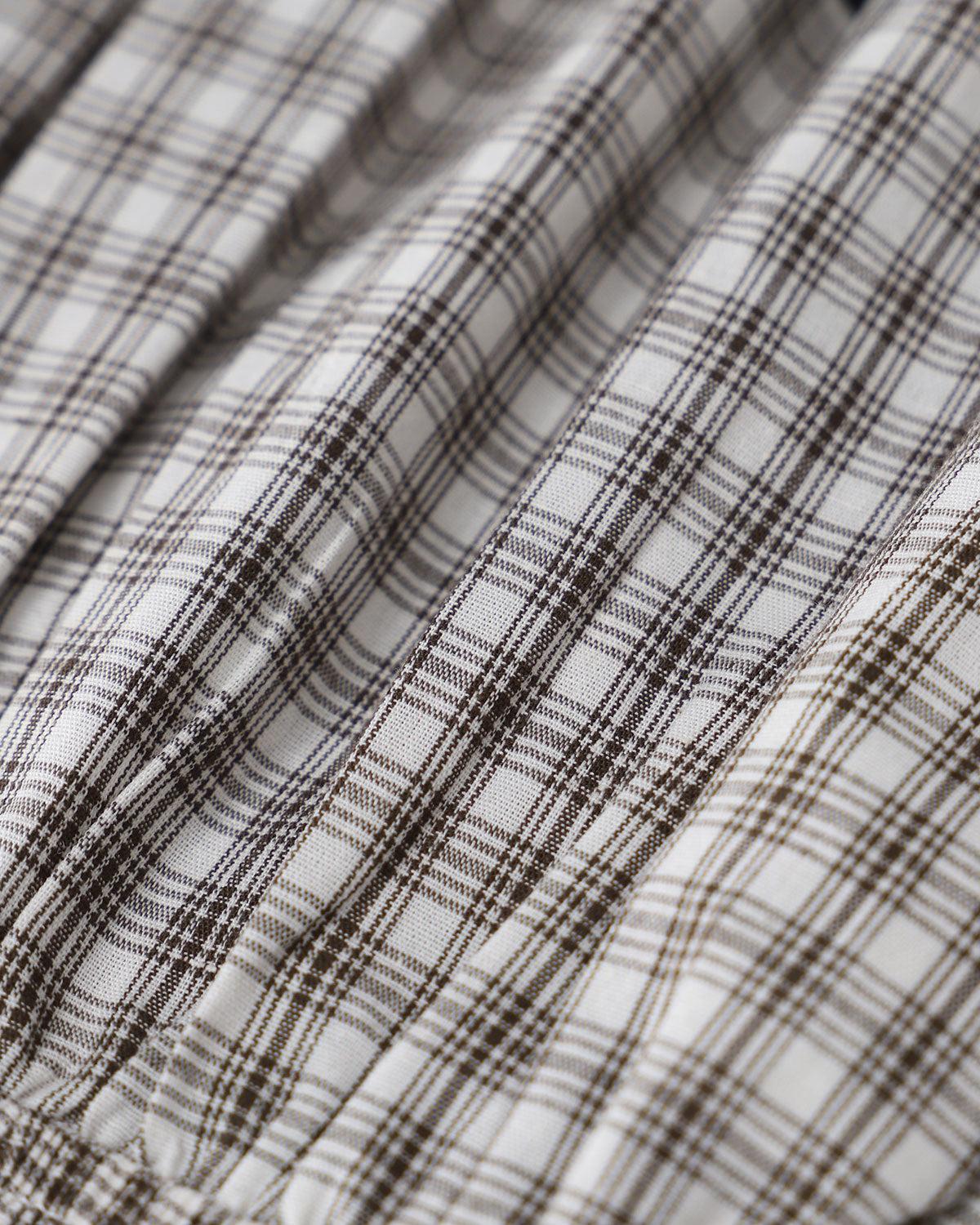 Black Plaid Bowknot Tank Top Product Image