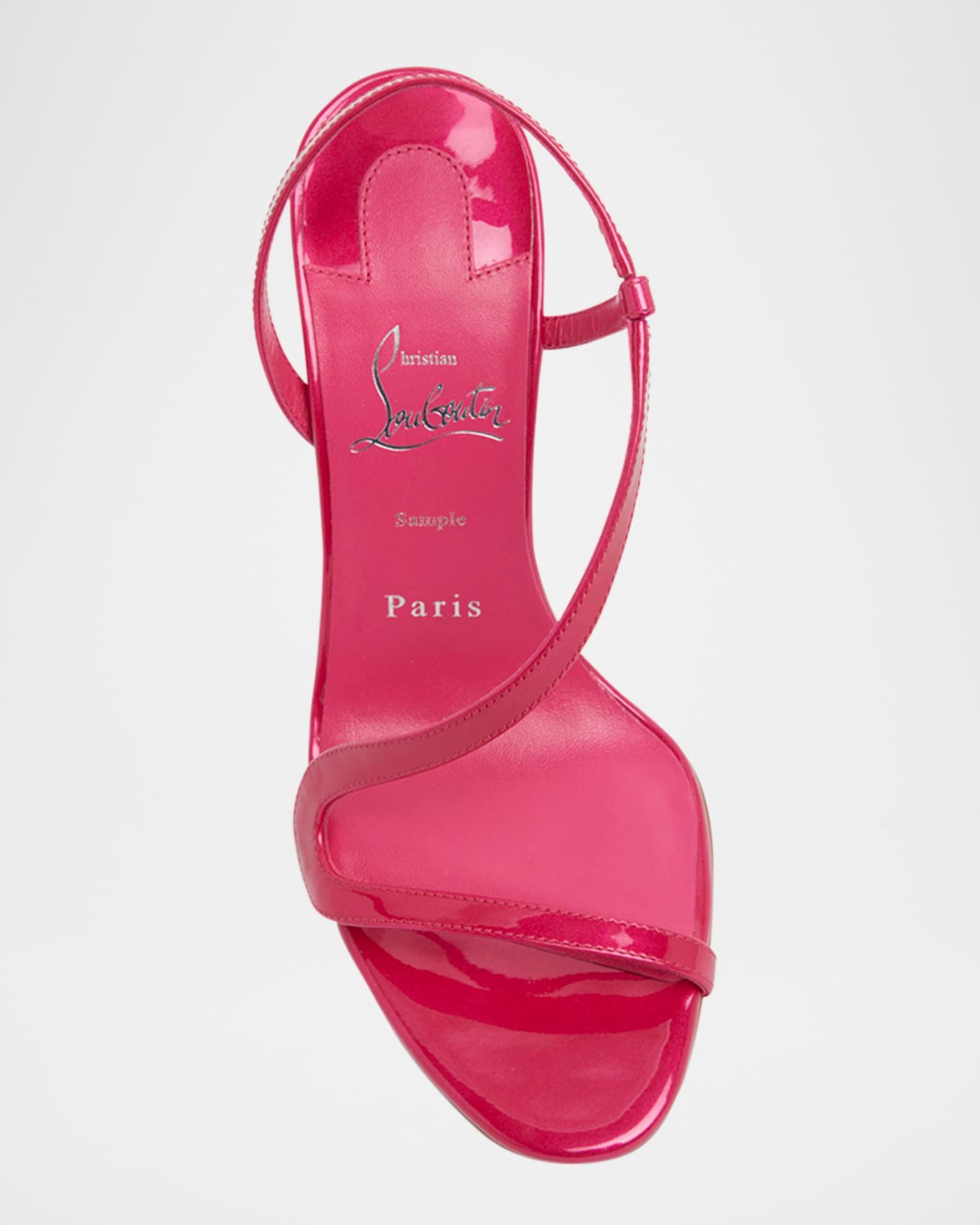 Rosa Z Patent Red Sole Sandals Product Image