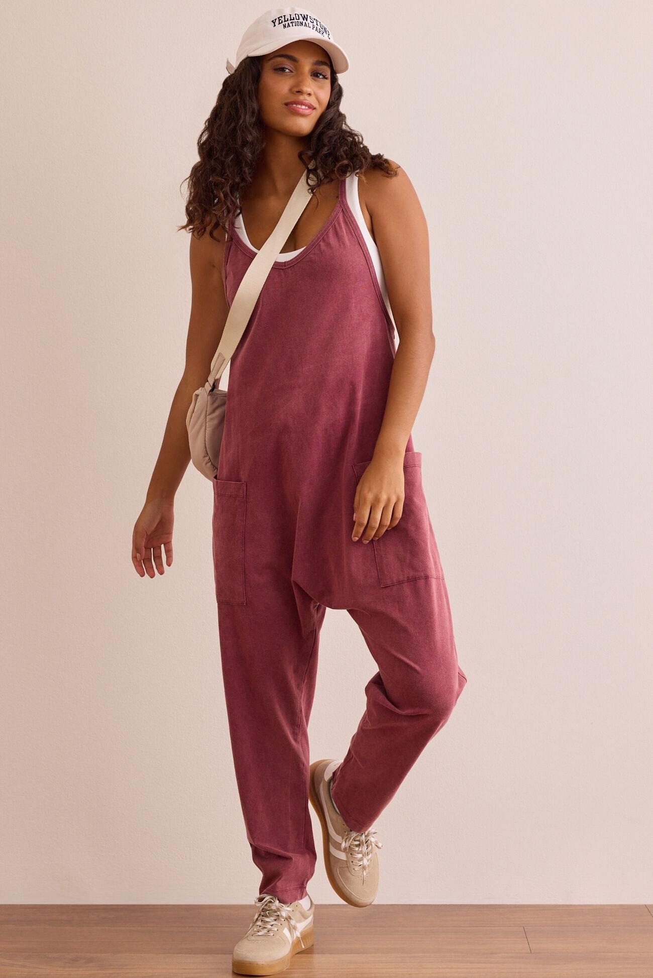 Hang Tough Mineral Wash Jumpsuit Product Image