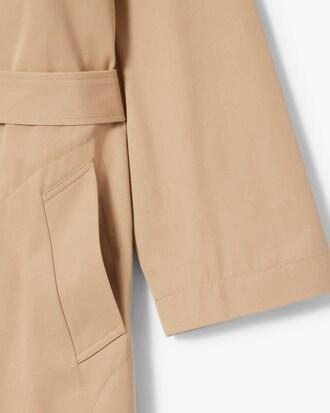 Twill Polo Collar Car Coat Product Image