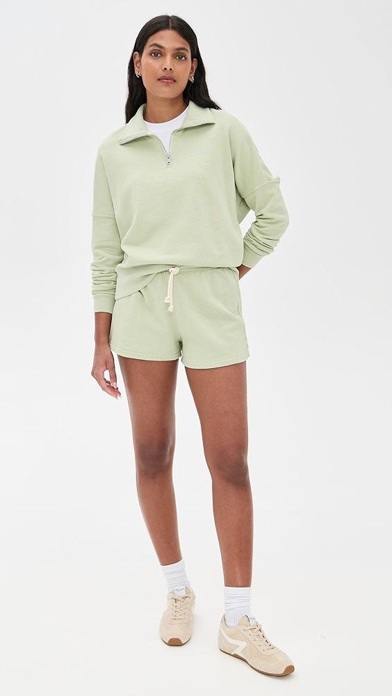 perfectwhitetee French Terry Sweat Shorts | Shopbop Product Image