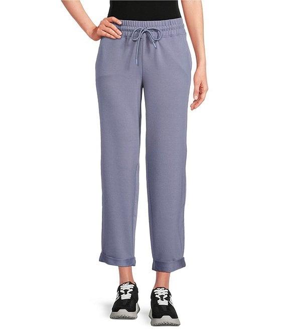 Kinesis Drawstring Elastic Waist Roll Cuff Sweatpants Product Image