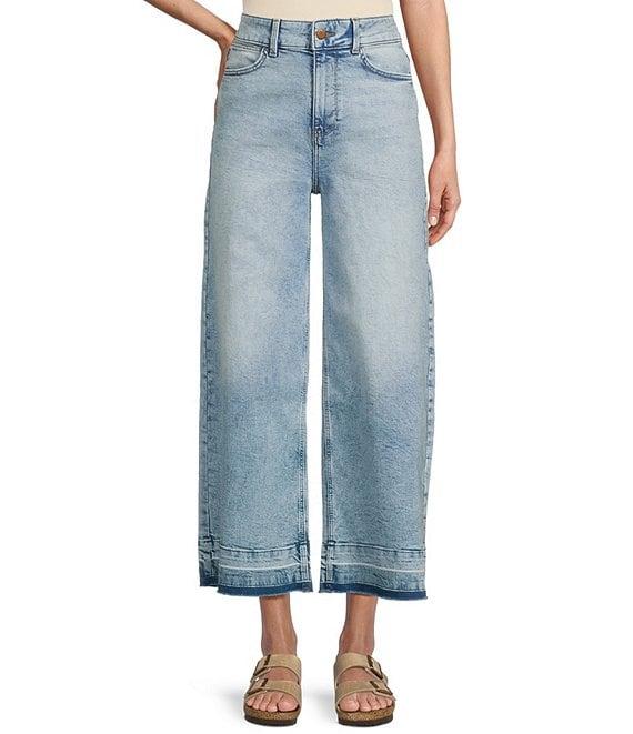 Wrangler® High Rise Wide Leg Jeans Product Image