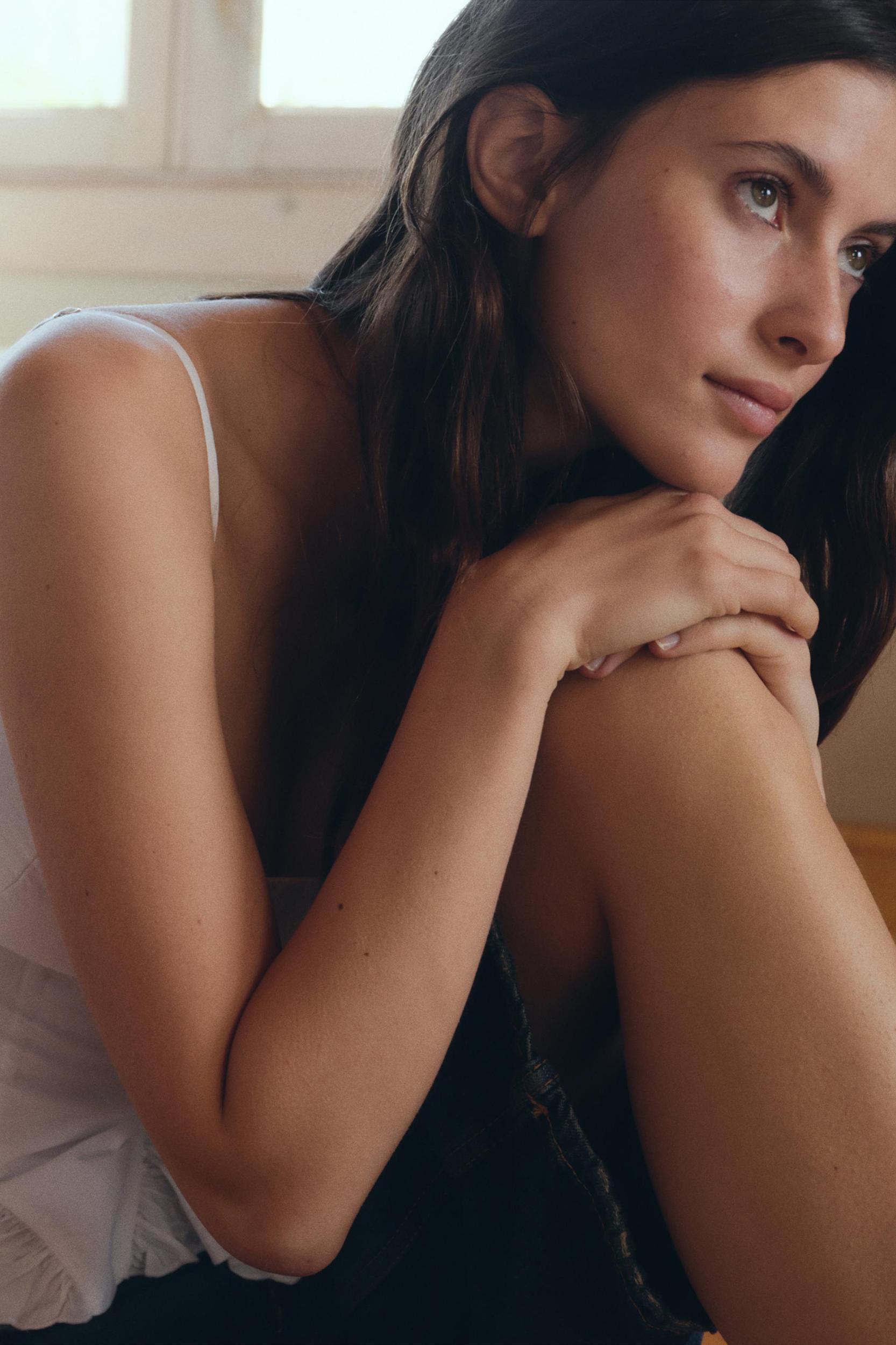 POPLIN CORSET TOP Product Image