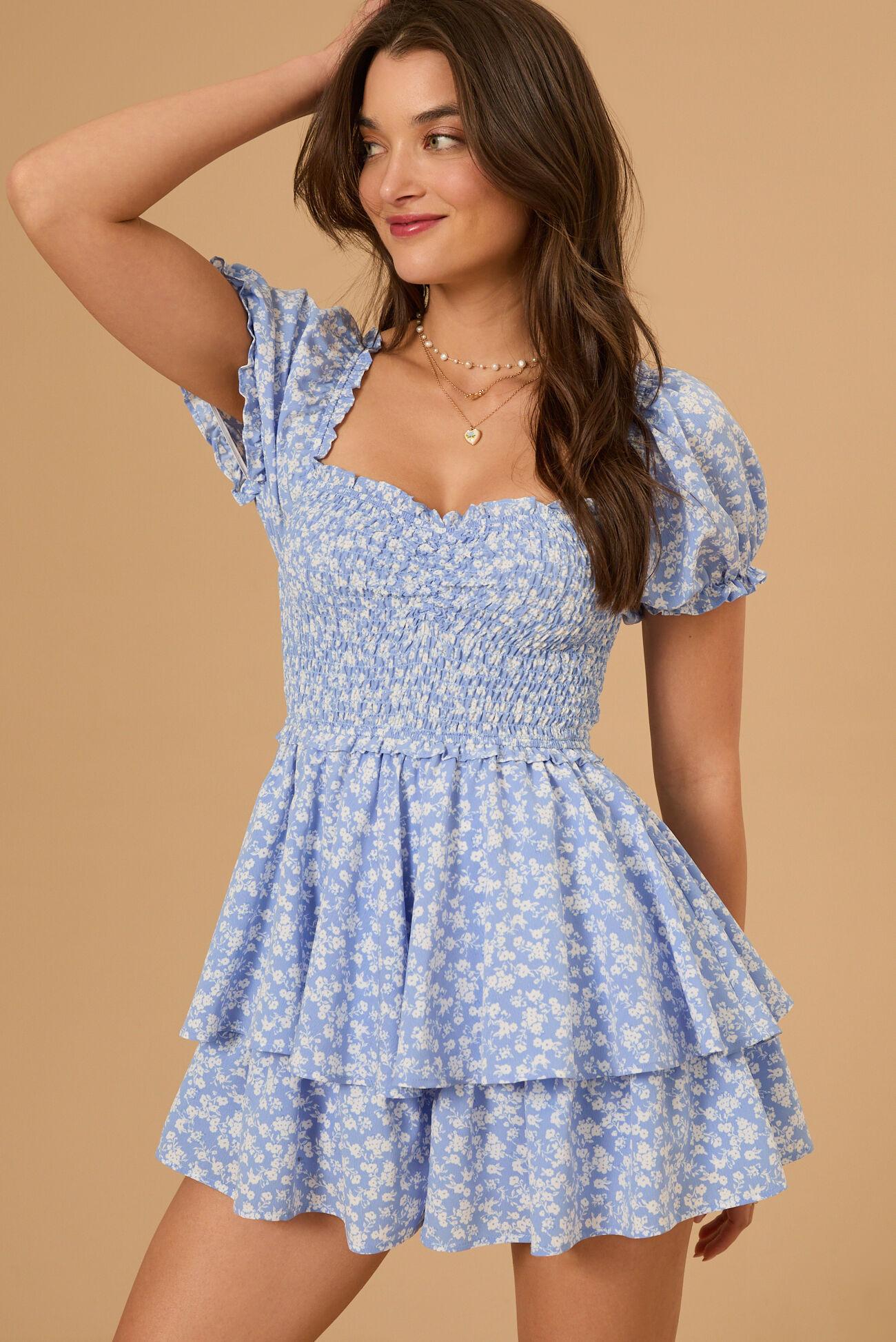 Kellery Floral Romper Product Image