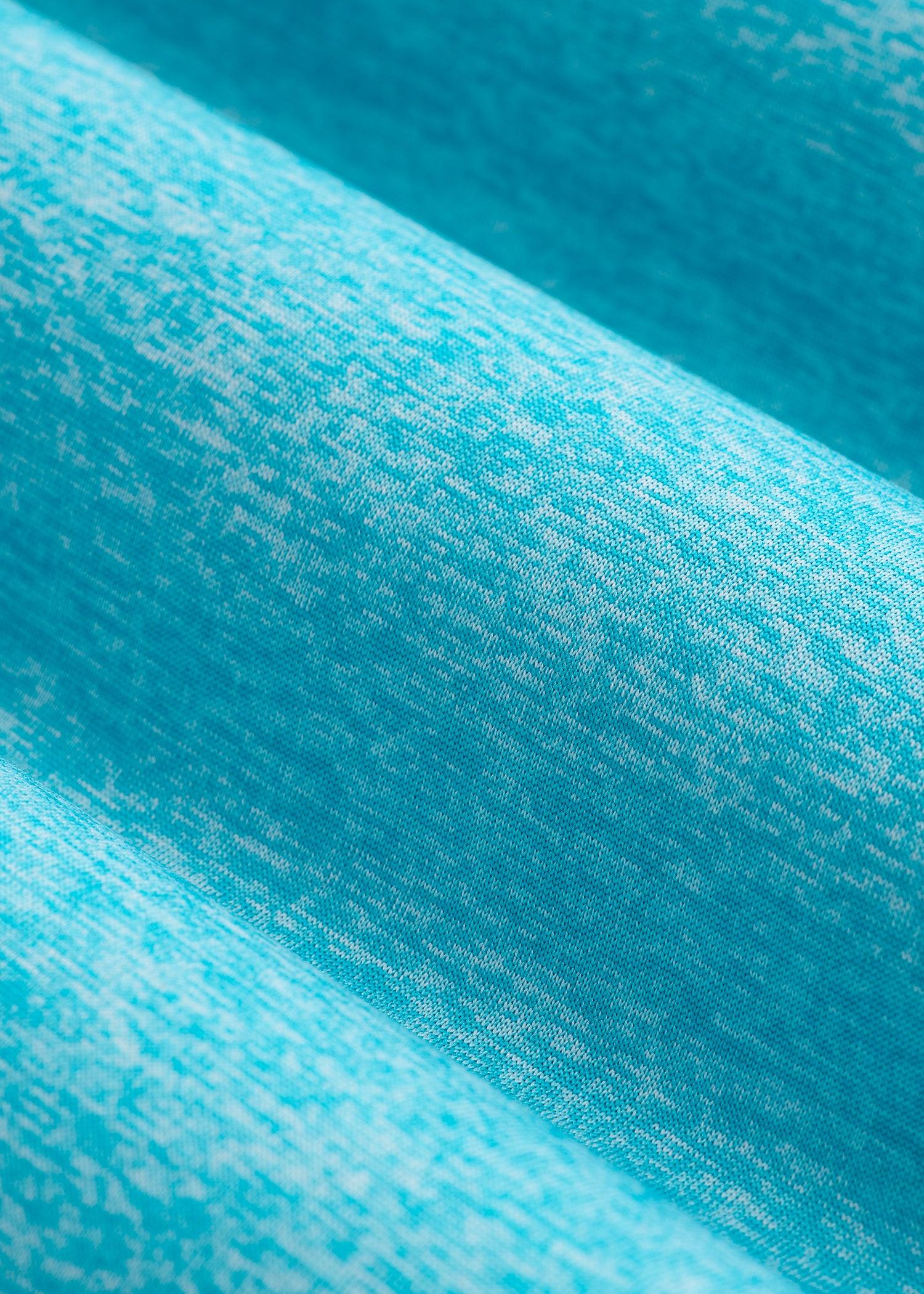 Long Sleeve Active Half-Zip Pullover Jacket for Tall Women in Scuba Blue Mix Female Product Image