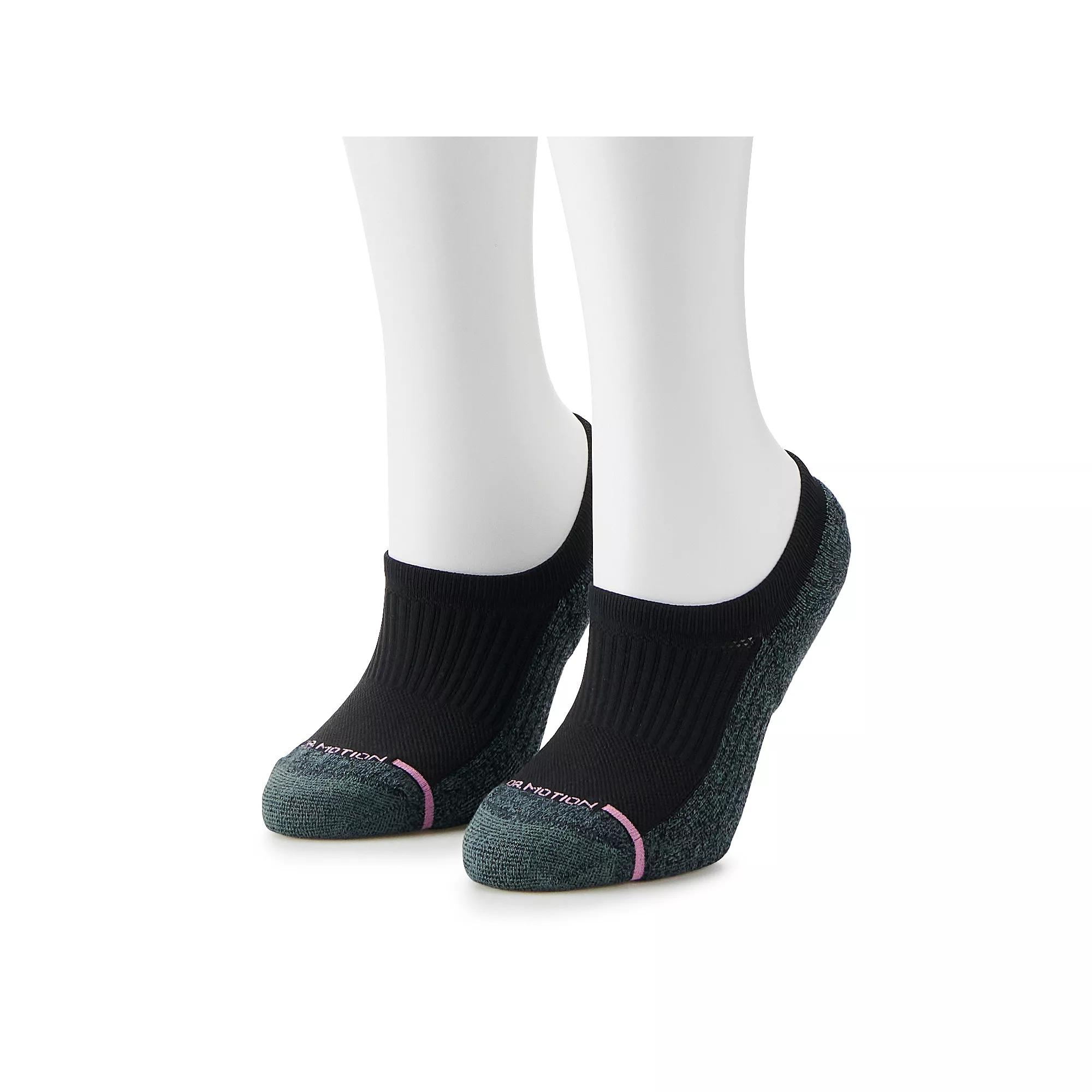 Women's Dr. Motion 2-Pk. Compression No-Show Socks,  Product Image