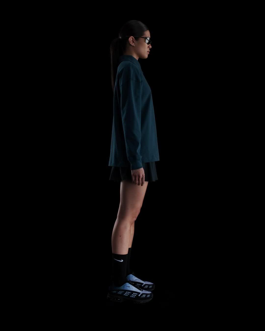 Nike Sportswear Essential Women's Oversized Long-Sleeve Polo Product Image
