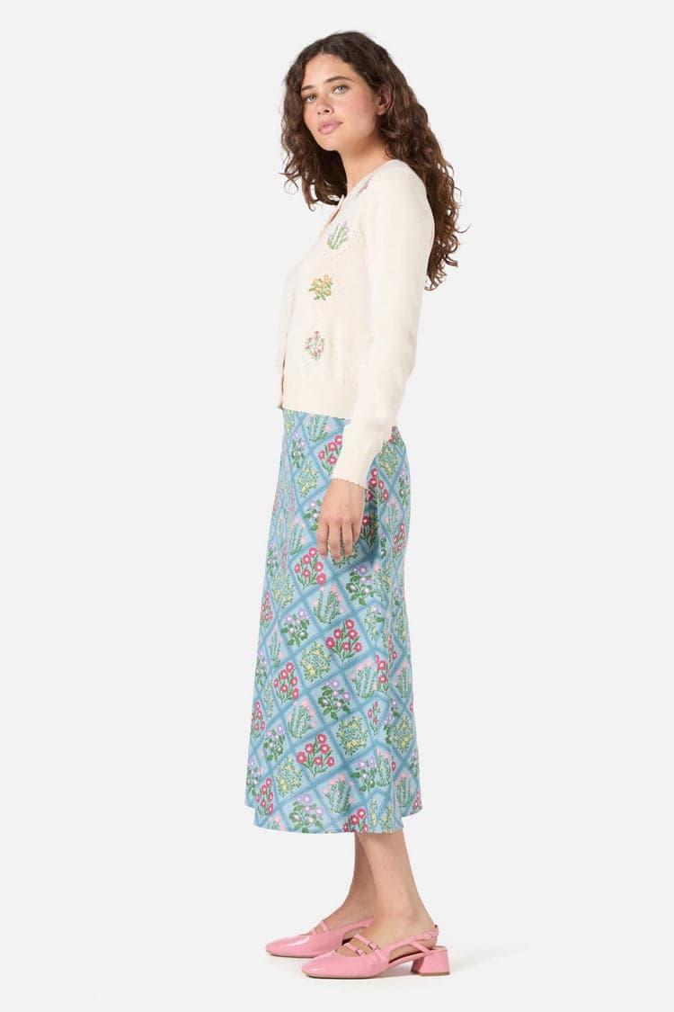 Lattice Embroidered Cardigan Product Image