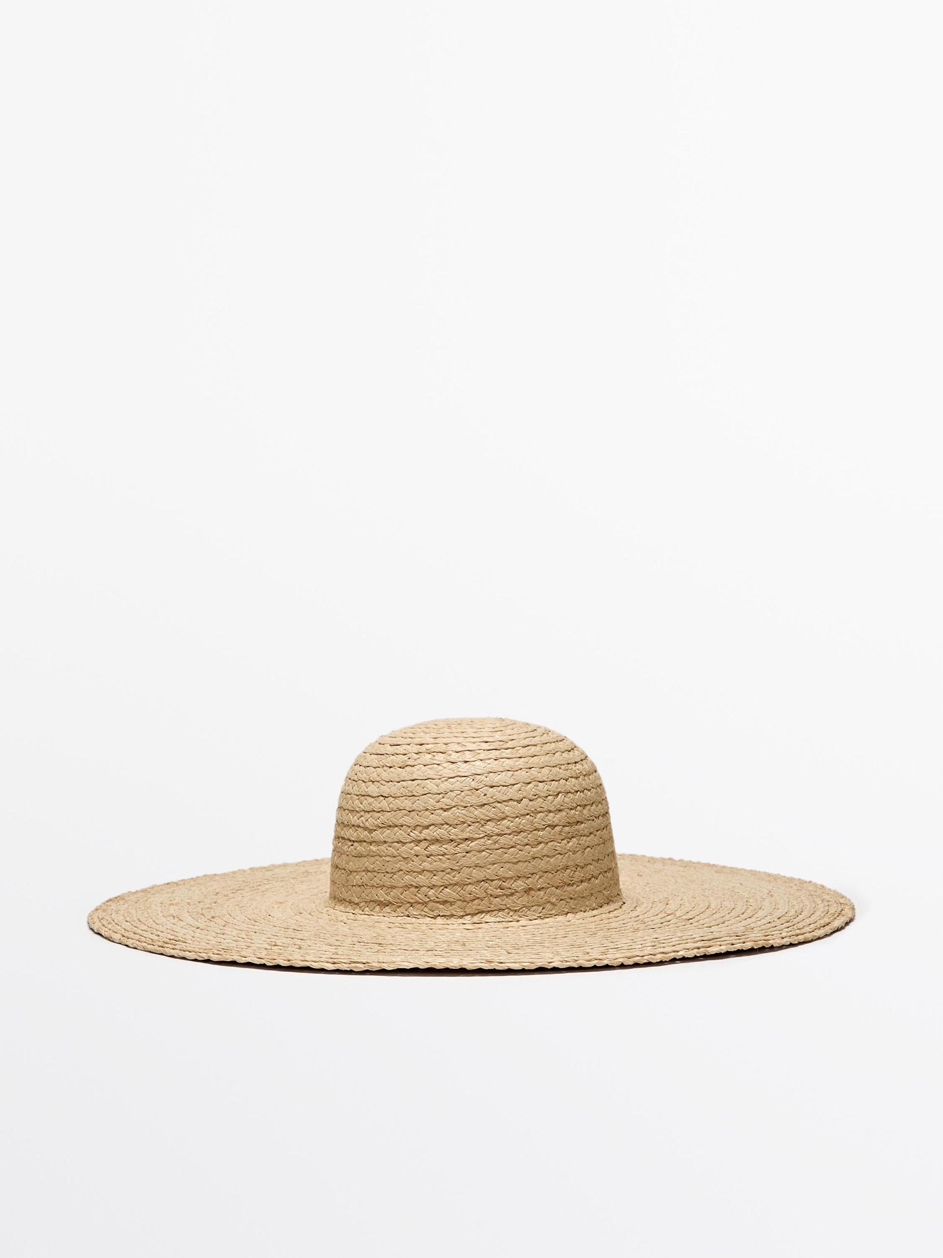 Raffia floppy hat Product Image