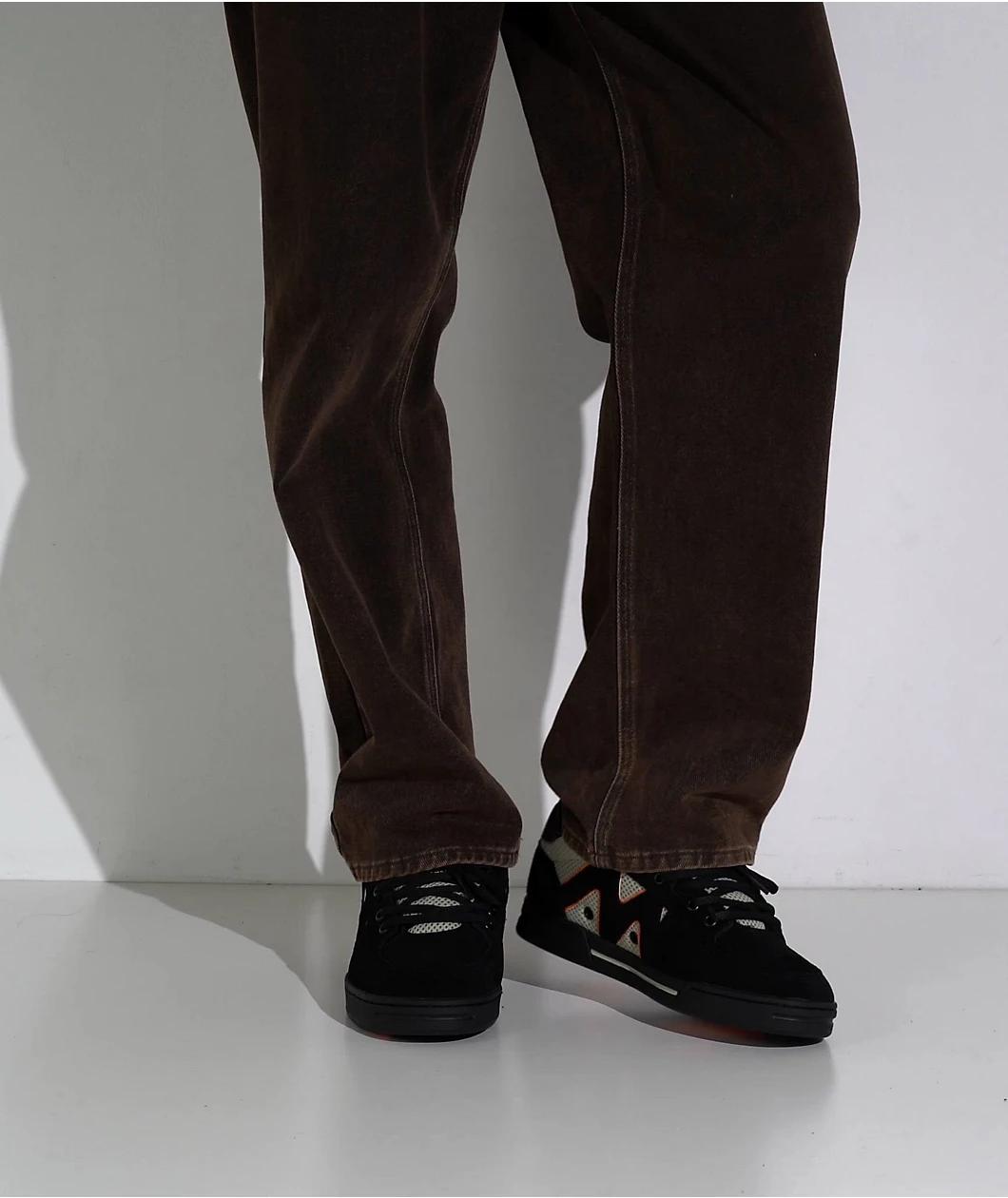 Emerica OG-1 Black & Orange Skate Shoes Product Image