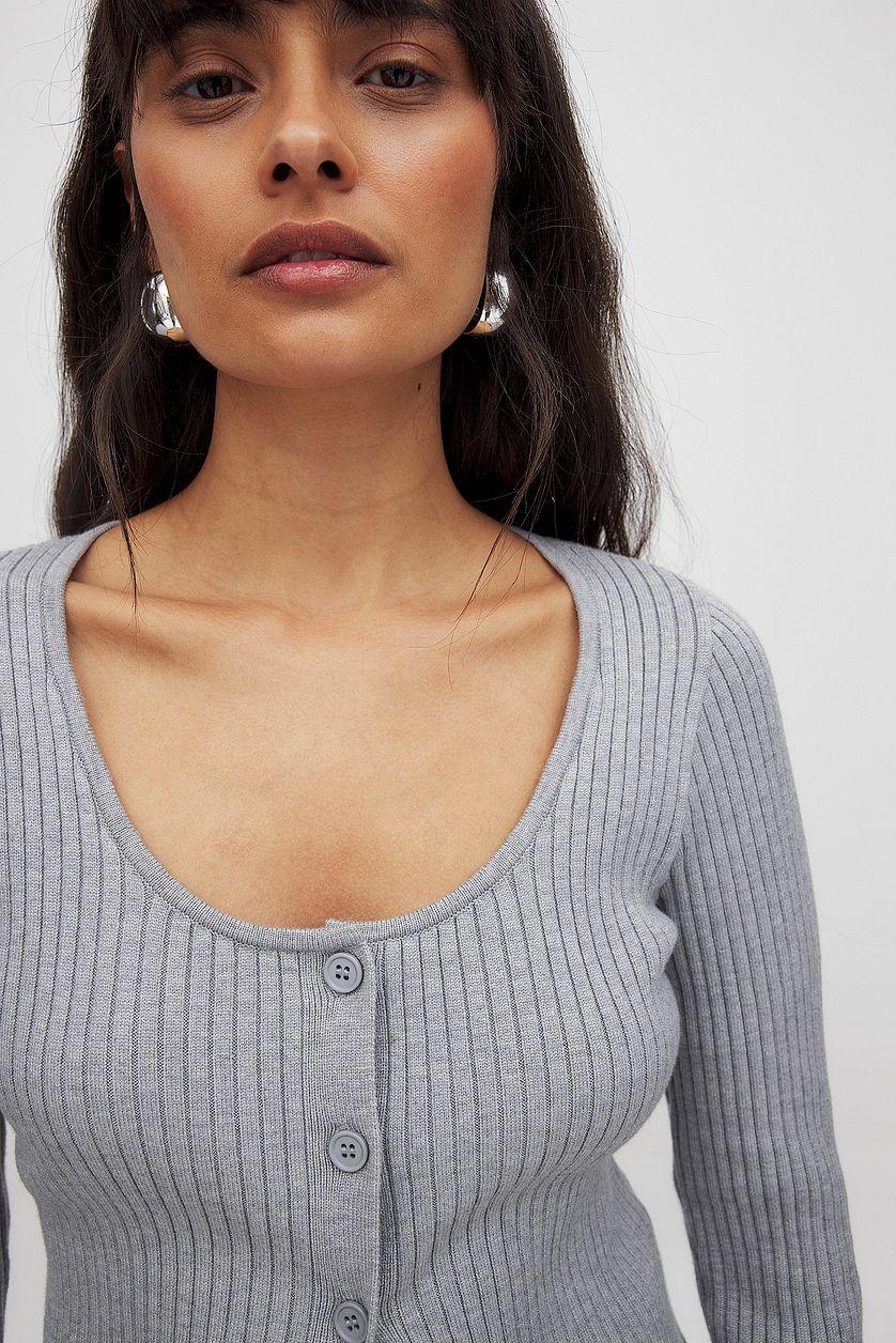 Fine Knitted Cardigan Product Image