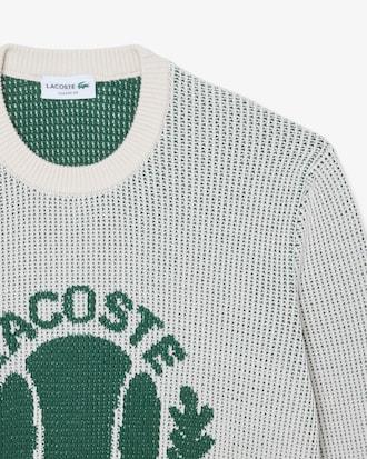 Men's Heritage Motif Cotton Sweater Product Image