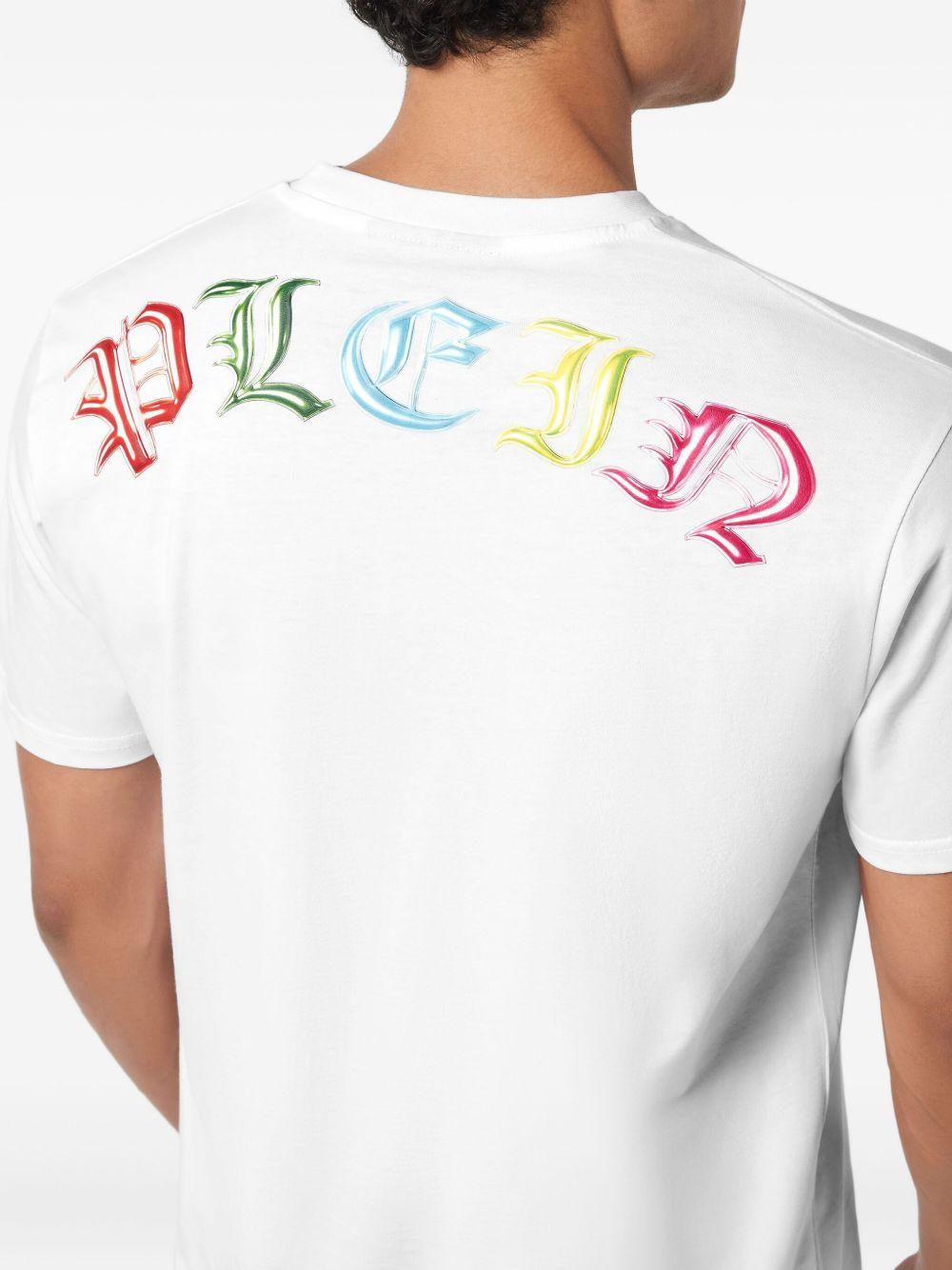 teddy bear-print T-shirt Product Image