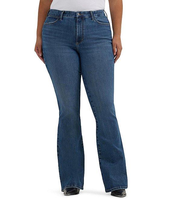 Wrangler® Bespoke High Rise Flare Jeans Product Image