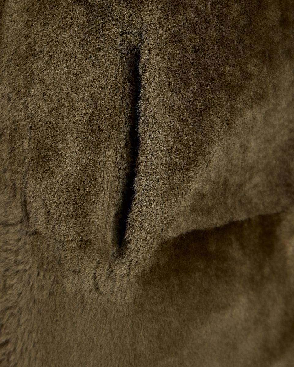 Reversible Shearling Vest Product Image