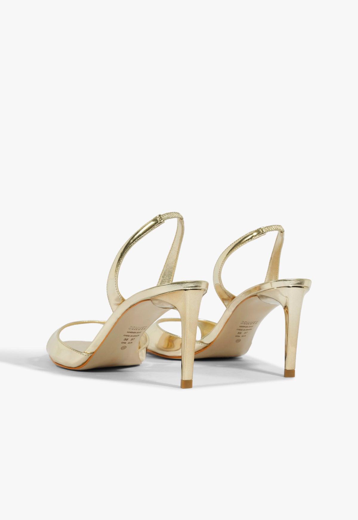 Scarlett Sling Mid Metallic Sandal Product Image