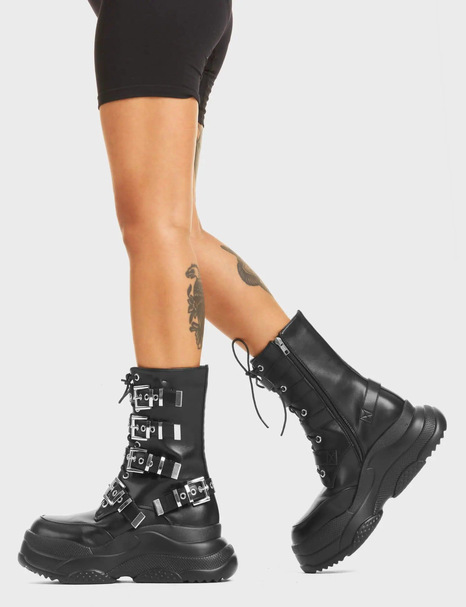 Dawn Chorus Chunky Platform Ankle Boots Product Image