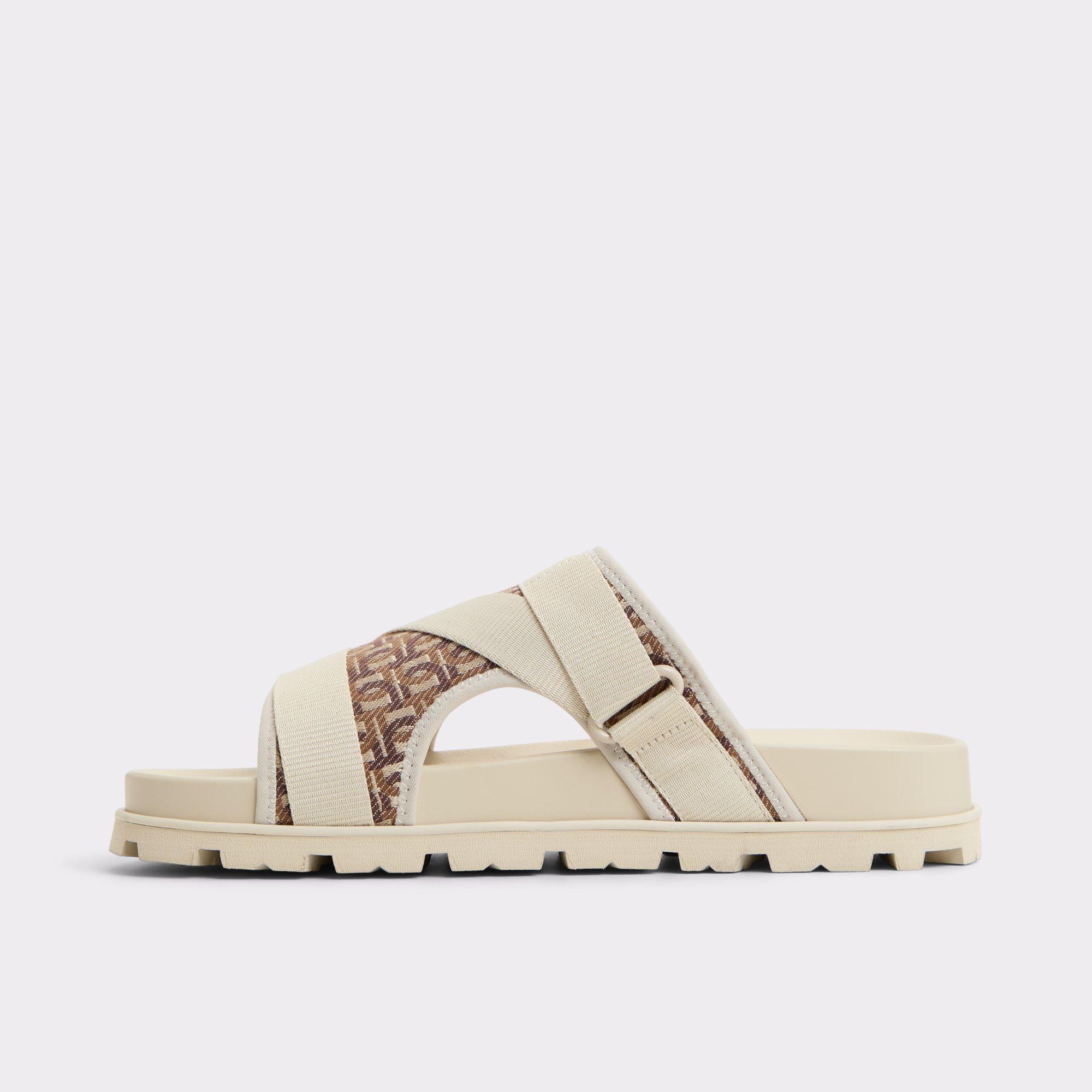 Deniels Medium Beige Men's Slides | ALDO US Product Image