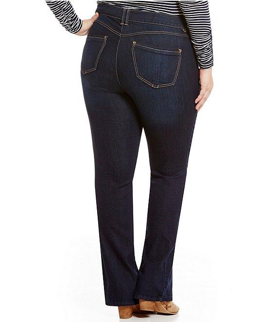 Democracy Plus Size #double;Ab#double;solution® Mid Rise Itty Bitty Bootcut Jeans Product Image