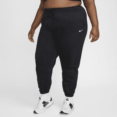 Womens Nike Sportswear Phoenix Fleece High-Waisted Oversized Sweatpants (Plus Size) | FZ5998-010 Product Image