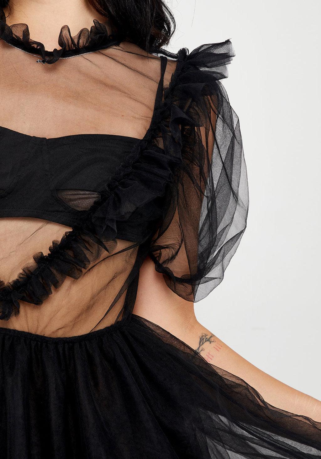 CHAOS LAYERED TULLE GOWN Product Image