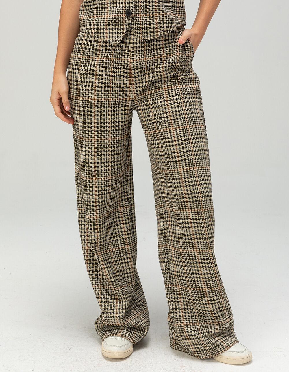 BRIXTON Menswear Womens Trouser Pants - BROWN COMBO Product Image