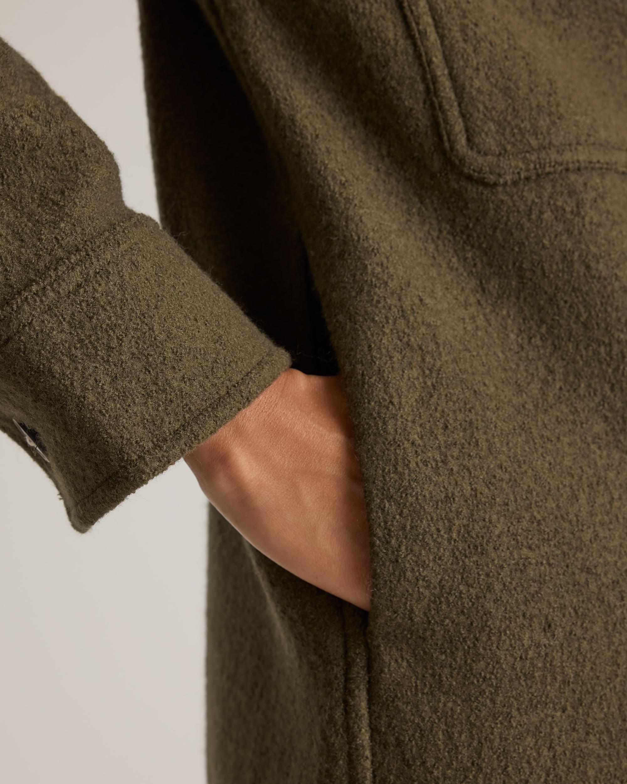Quince | Women's 100% Merino Wool Long Shirt Jacket Product Image