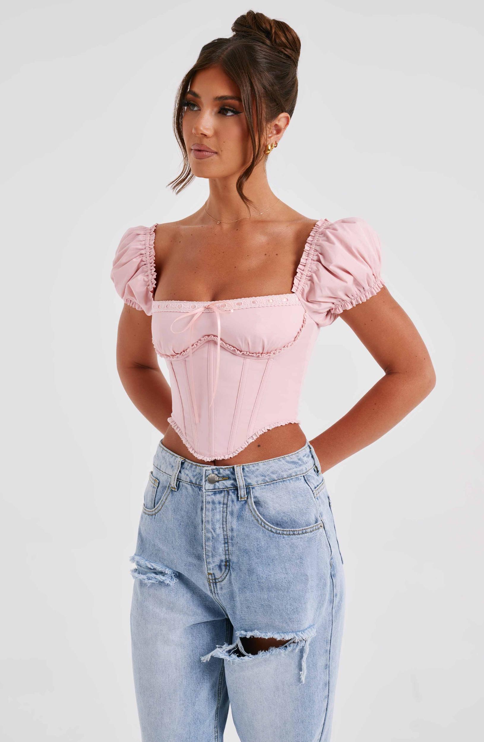 Matilda Corset - Blush Product Image