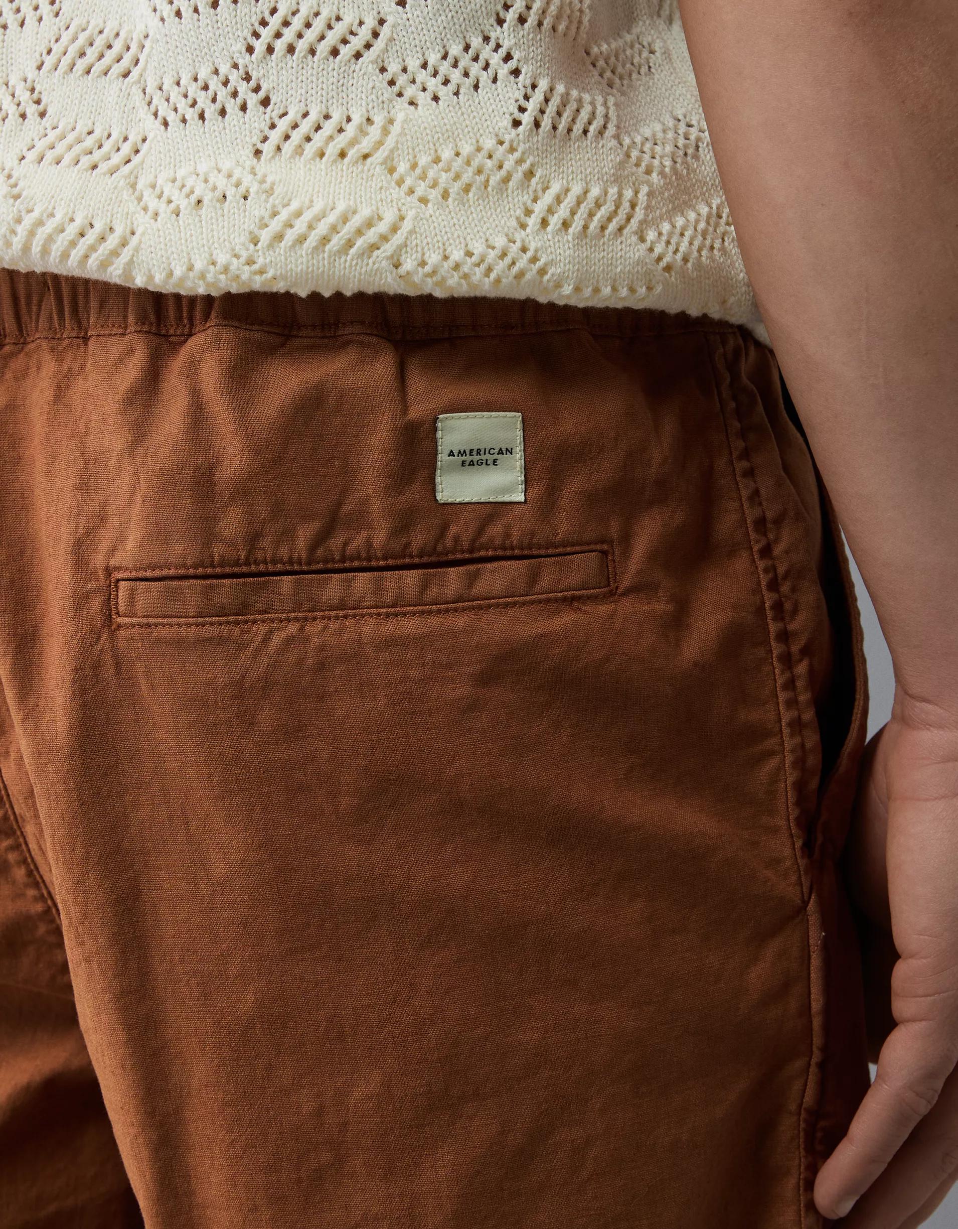 AE 7" Flex Linen-Blend Trekker Short Product Image