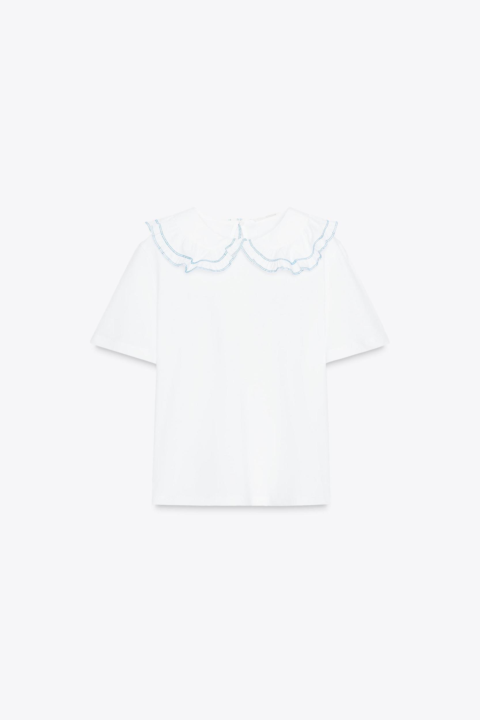 PETER PAN COLLAR T-SHIRT Product Image