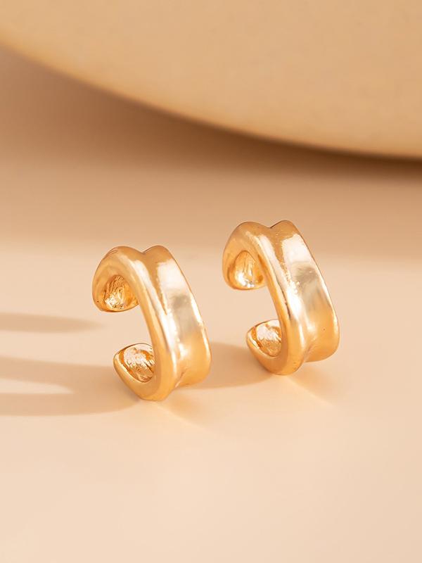 Geometric Ringent Earrings Accessories Product Image