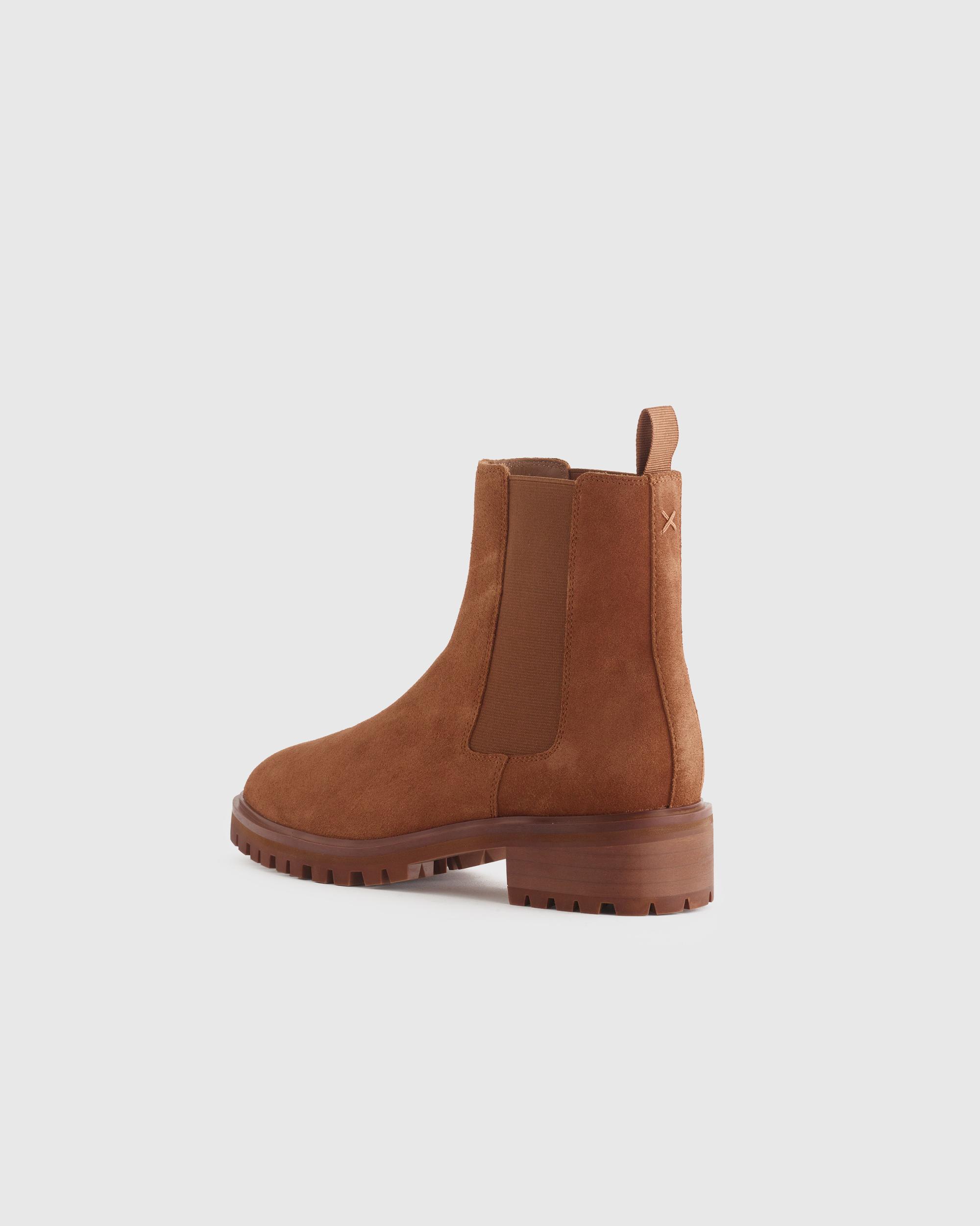 Quince | Women's Suede Chelsea Boot Suede Leather Product Image