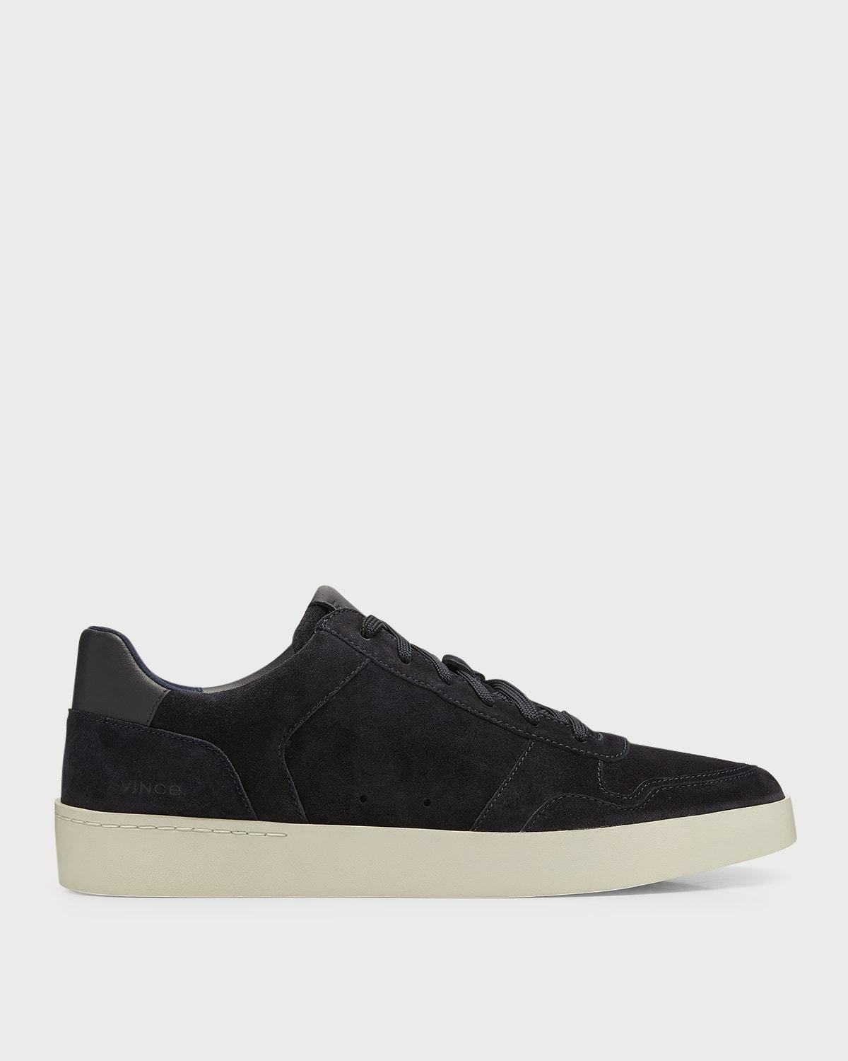 Mens Scarpa Uomo Leather, Suede & Nylon Low-Top Sneakers Product Image
