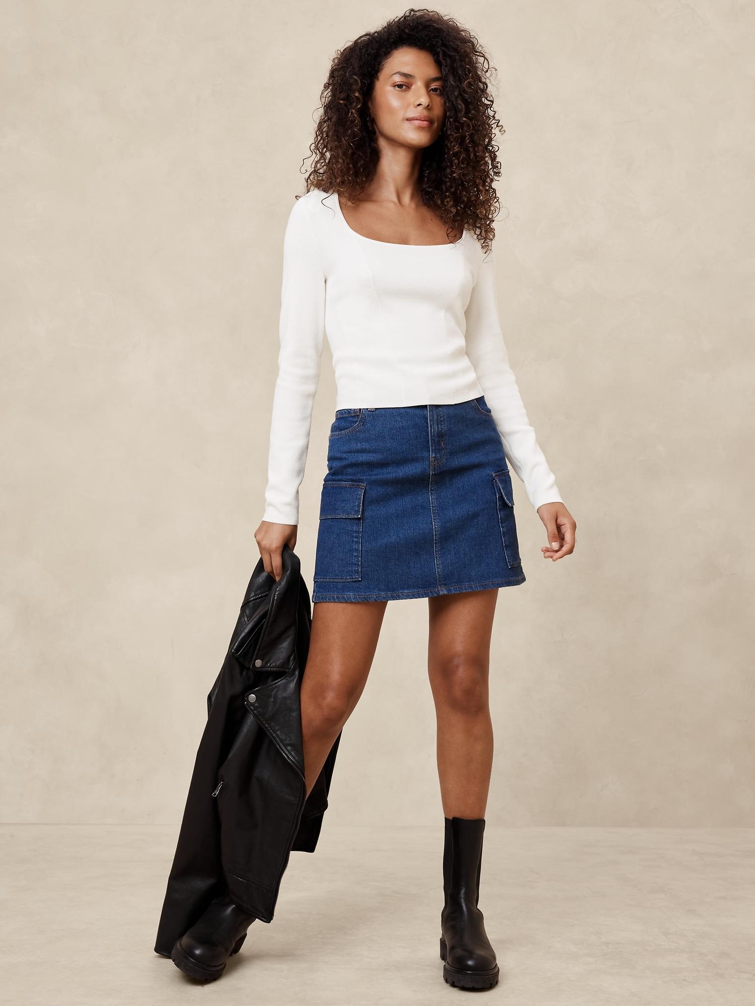 Square-Neck Sweater Product Image