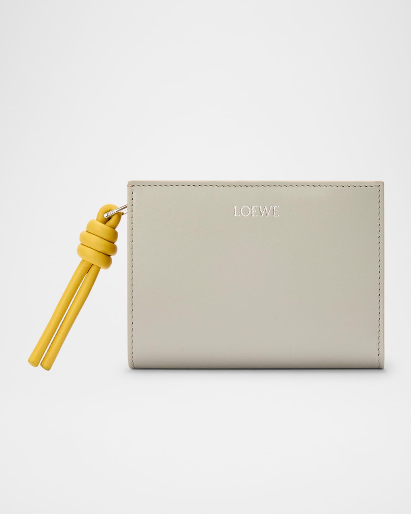 Knot Compact Wallet in Napa Leather  Product Image